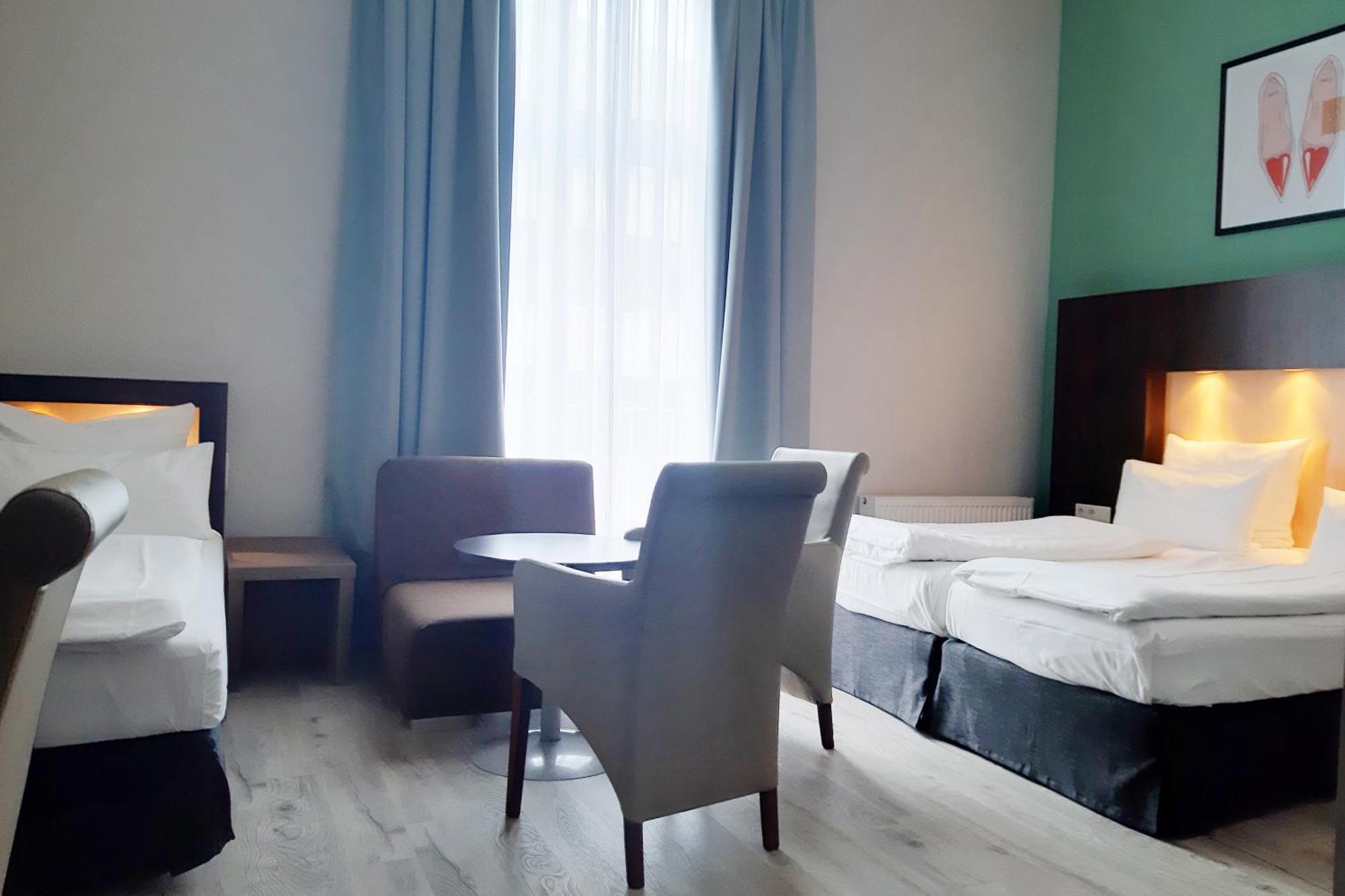 Premium Family Double Room Two Single Beds
