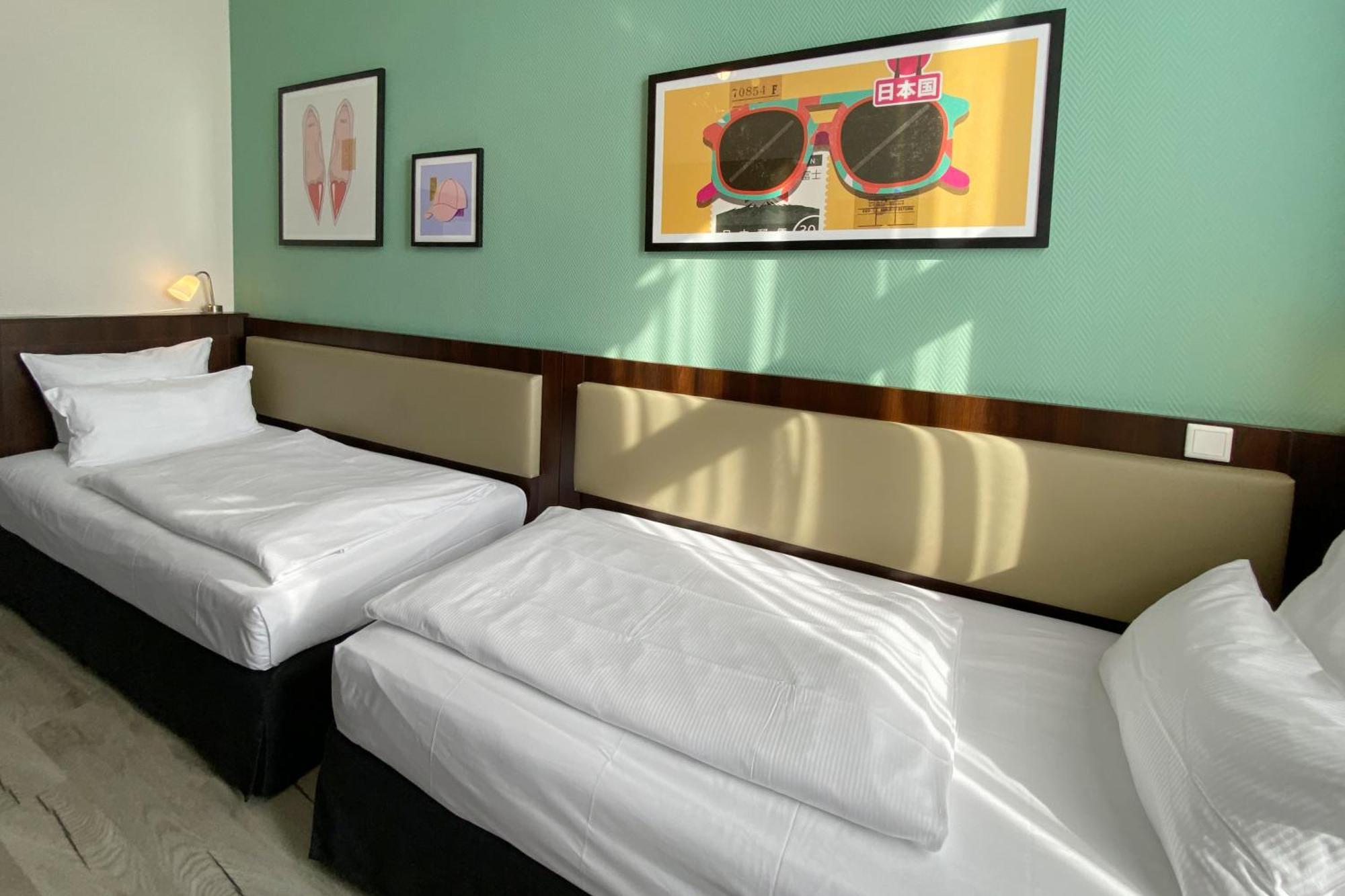 Premium Family Double Room Two Single Beds