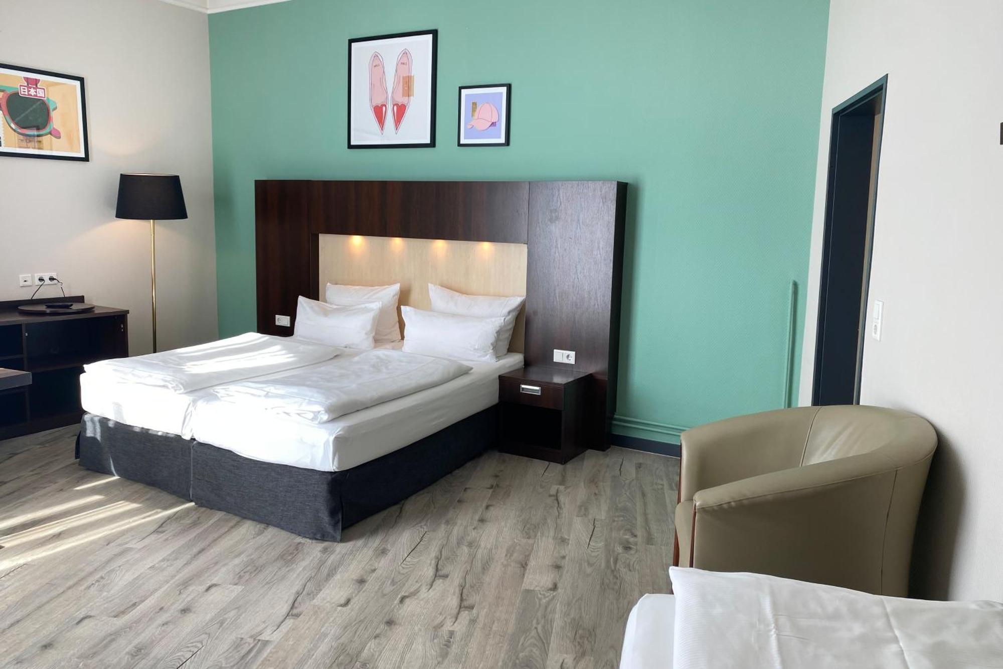 Premium Family Double Room Two Single Beds